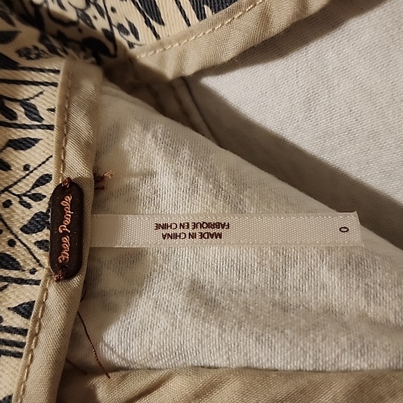 Free People Modern Femme Stretch Denim Miniskirt Size 0 - Picture 5 of 9